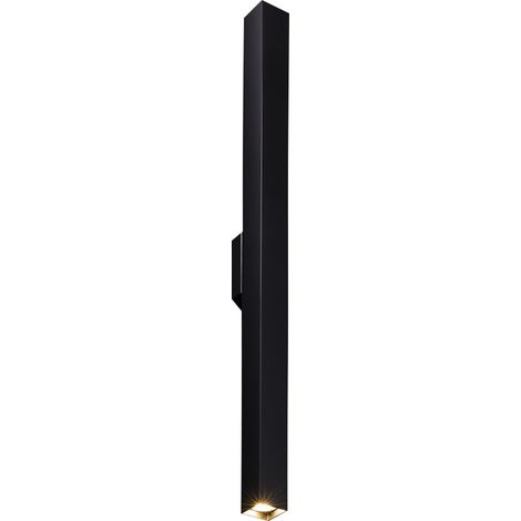 Applique bagno minimal nera up/down Doha 2xGU10 Shilo (1/2)