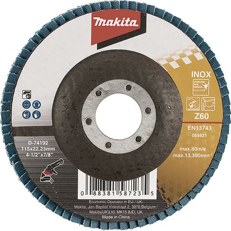D-74192 Disco a lamelle 115 x 22,23 mm, Z60