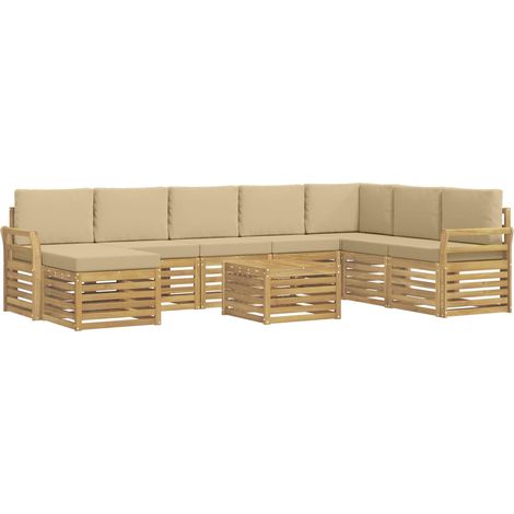 Sofa Sets Solid Acacia Wood vidaXL (1/5)