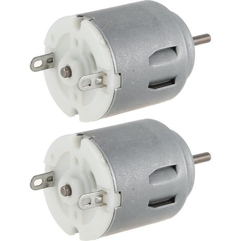 Dos motores de un solo eje de 6-12 V y 3000 rpm para coches Smart.