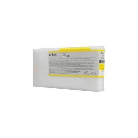 Tinta original epson t6534 amarillo c13t653400 200ml