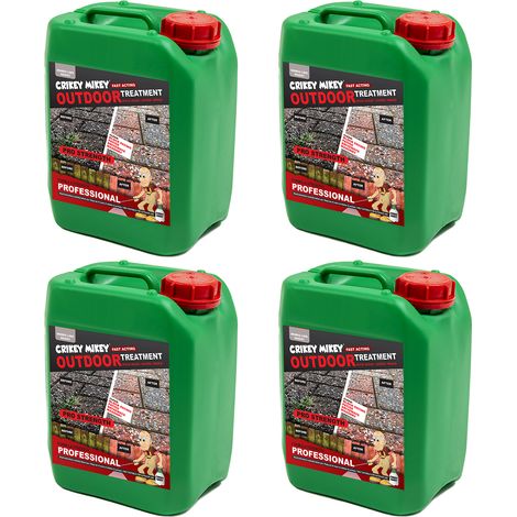 ALGAE, LICHEN & MOULD Crikey Mikey Pavement Slab Path Treatment Professional 20L Top Up