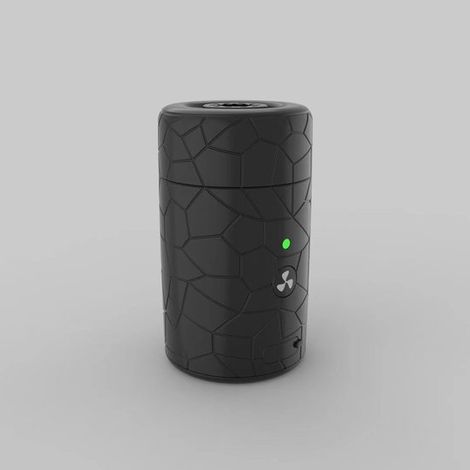 Multifunktionale, tragbare elektrische Mini-Outdoor-Luftpumpe für Camping-Luftmatratzen – Kabellose Aufblas- und Saugpumpe (1/5)