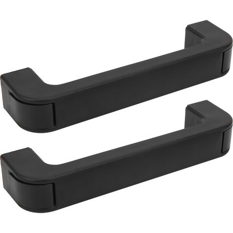 Poignées carrées 2 pièces pour armoires électriques industrielles, tirage en métal, quincaillerie, 8,5x160B (1/5)