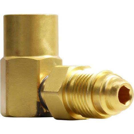 de gaz Argon Adaptateur de gaz de soudage Coude 90 degr s (1/5)