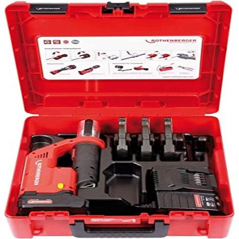 Machine à presser Rothenberger ROMAX Compact Twin Turbo Jeu d'inserts interchangeables U16-20-25-32