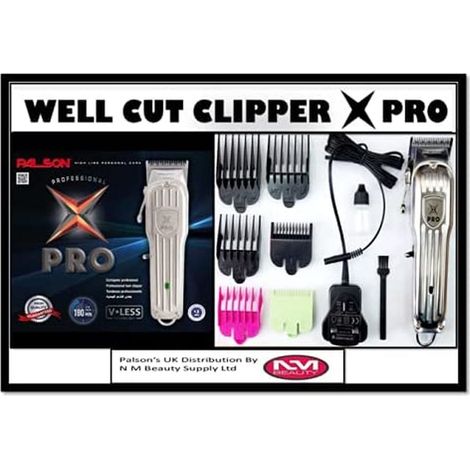 PALSON cortapelos profesional xpro , Cortapelos profesional XPROCorte siempre perfecto gracias a su cabezal de alta precisión y cuchillas de acero de primera calidadMotor D (1/3)