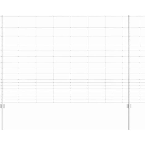 Maison Exclusive - Wildzaun mit Pfosten 50 x 1,5 m (B x H) Feuerv