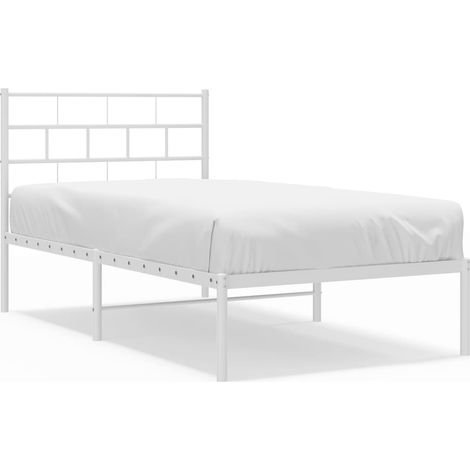 Maison Exclusive - Estructura cama sin colchón con cabecero metal (1/5)