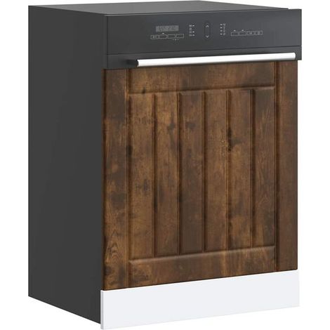 Panneau de lave-vaisselle Lucca Chêne Fumé Bois d'Ingénierie, Design Moderne (1/5)