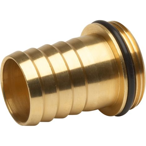 Meister Schlauchanschluss mit Bund & O-Ring AG 1 1/4 für 1 1/4 Wasserschläuche Schlauchanschluss