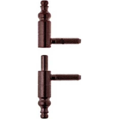 50 x CERNIERA ANUBA ACCIAIO BRONZATO BAROCCO 14 MM
