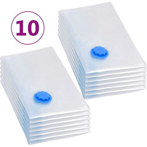Sacs de voyage sous vide Sacs de vêtements 80x60 cm 10 pcs