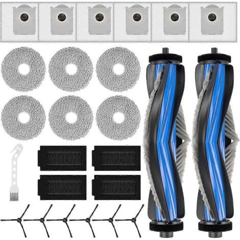 Accessoires pour aspirateur robot Ecovacs Deebot T50 Omni / T50 Pro Omni : brosses rotatives, serpillères, filtres HEPA, sacs à poussière