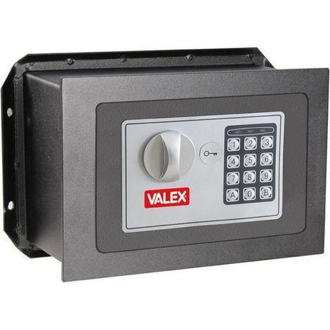 Valex Cassaforte ad Incasso Digitale con Serratura Elettronica - 2 Chiavi - Ripiano Interno