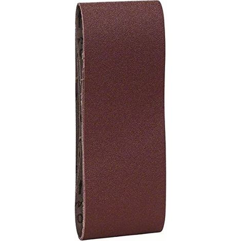 Set de 3 bandes abrasives pour Ponceuse à bande 75 x 457 mm Grain 100 (1/3)