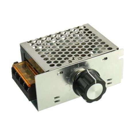 4000W Haute Puissance SCR Régulateur de Tension Électronique 220V AC Moteur Régulateur de Vitesse Gradateur Thermostat