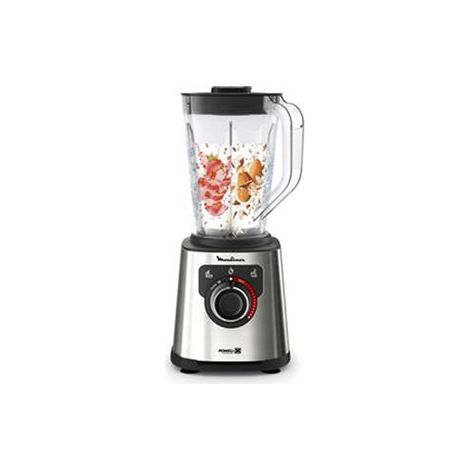 Blender Moulinex PerfectMix+ 1200W – Bol en verre 1,5L – 6 lames amovibles – Pour smoothies et compotes (1/10)