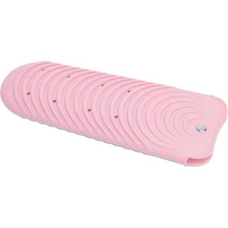 Pink Hair Straightener Pouch,Mat for Flat Iron Hot Hair Tools-- (1/5)