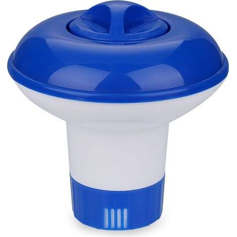 Schwimmender Chlordosierer für Schwimmbäder, Chlortabletten- oder Granulatdosierer, Poolchemikalienschwimmer, Chlordiffusor zur Reinigung von Schwimmbädern, Whirlpools und Spas (1/5)