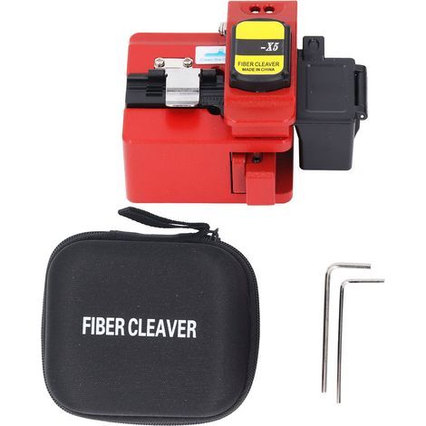 Fiber Cleaver 16 Cleavage Points 48000 Cleavages Automatic Return Tool FTTH Optical Cutter Cold Splicing (1/5)