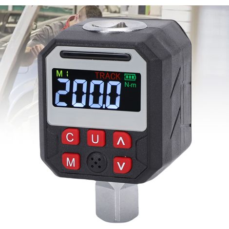 Adaptateur de clé dynamométrique numérique 1/2 pouce 10-200 Nm, outil d'étalonnage de clé dynamométrique numérique, précision pour la réparation (1/5)