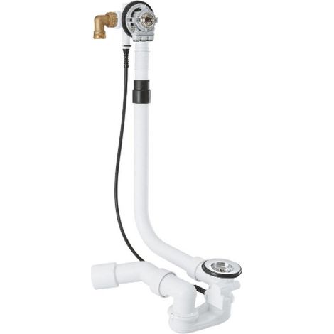 Grohe Inlet-/Waste/Overflow Valve Rough Chrome - 28991000 - Bath Waste Solution