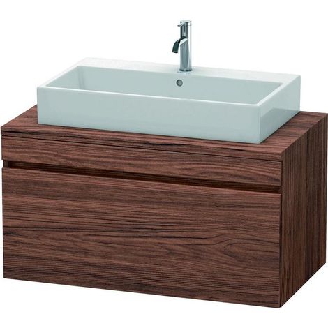 DU WTU DuraStyle f.Konsole 512x1000x548 1 Auszug, nussbaum dunkel/nussbaum dun. (1/5)