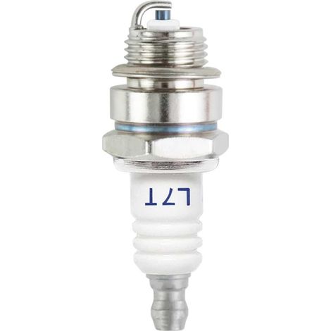 Bougie d'allumage L7T pour tronçonneuses à essence et matériel de jardinage – Compatible avec tronçonneuses et débroussailleuses 2 temps