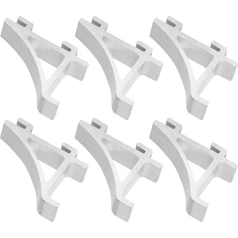 Aluminium Kühlschrankclips stabile Halterung und silbernes