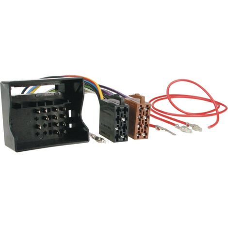 Adaptateur ISO Autoradio compatible avec Citroen Peugeot Lancia Toyota Fiat
