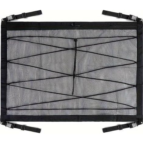 CCYKXA Filet de Rangement pour Plafond de Voiture,Convient pour Renault Trafic Vauxhall Vivaro,Rangement sur Le Toit (1/5)