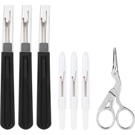 Robustes Nahttrenner-Set aus Edelstahl, komfortable Griffe, Fadenentferner zum Nähen, Sticken und Patchworken (1/5)