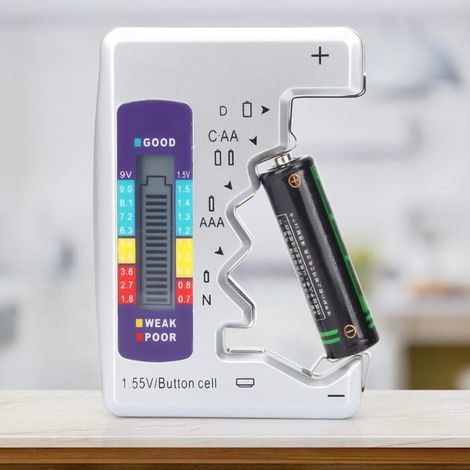 Indicateur de capacité de batterie Portable BT-886, testeur de niveau de Lithium de taille compacte, affichage numérique, compteur de tension, détecteur de moniteur de tension (1/5)