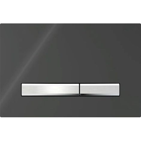 compatible Geberit Sigma 50 115.788.DW.2 noir profond RAL9005 pour double chasse (1/5)
