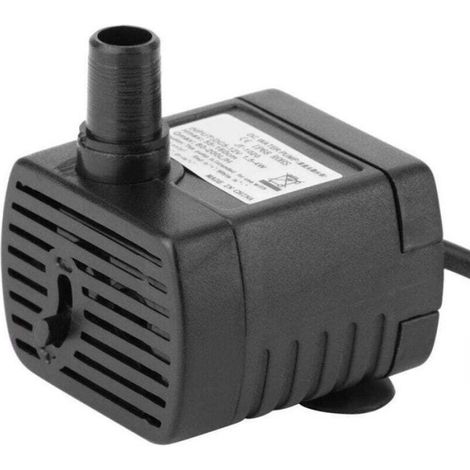Enowelir Pompe À Eau Submersible 5 V ABS Acier Inoxydable 150 L/H 0,5 M Pour Aquarium Fontaine Hydroponie 1 Pièce (1/4)