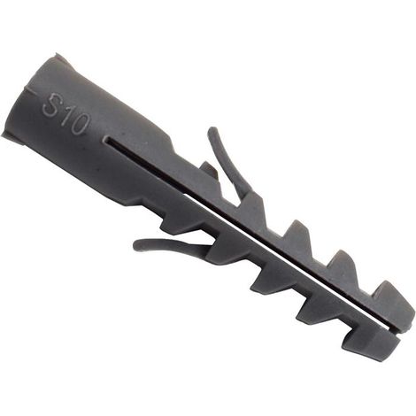 Masonmate Type E Nylon Wall Plug, 10 x 50mm, Suitable for Heavy-Duty Anchoring, Model 0947E1050
