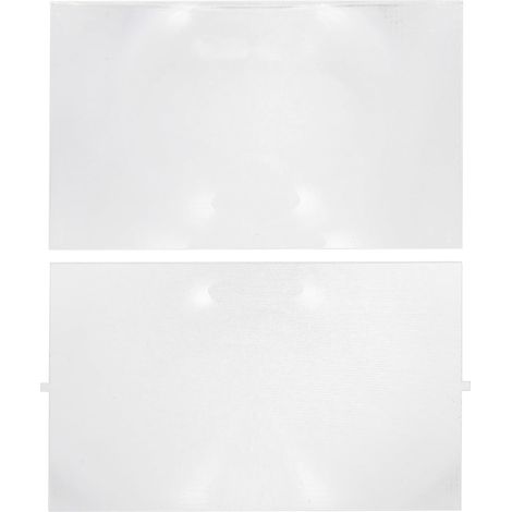 2pièces Lentille Fresnel Projecteur Haute Définition Pmma Acrylique Transparente Légère Portable pour Imagerie Optique et Expérimentations Scientifiques (1/5)