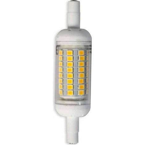Ampoule Led R7s - 5 W - 550 Lm - 3000 K / 4000 K / 6500 K - Angle 300° - Pour Luminaire Halogène Linéaire Double Extrémité - 1 Pièce