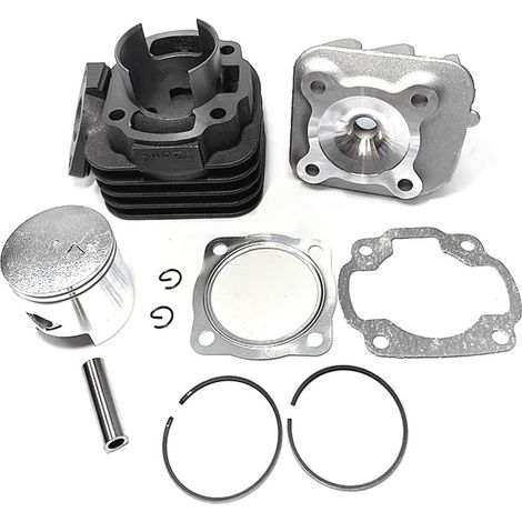 Kit de Conversion Cylindre 47mm pour Yamaha JOG 50 2 Temps - Kit pour Augmentation à 70cc - Cylindre, Piston et Segments Complets (1/5)