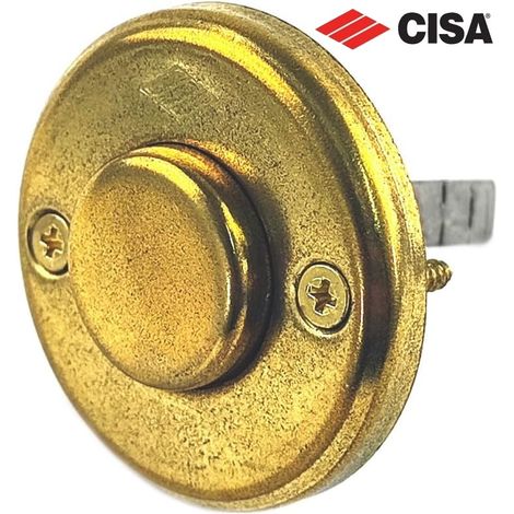 Cisa pulsante in ottone per elettroserratura 06110 00 (1/5)