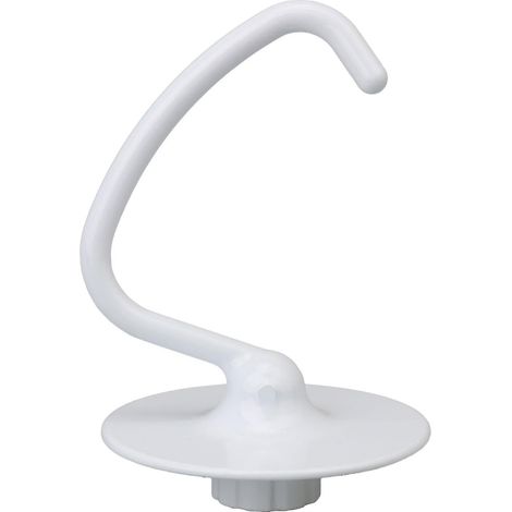 Gancio impastatore in acciaio inox compatibile con KitchenAid, pezzo di ricambio.