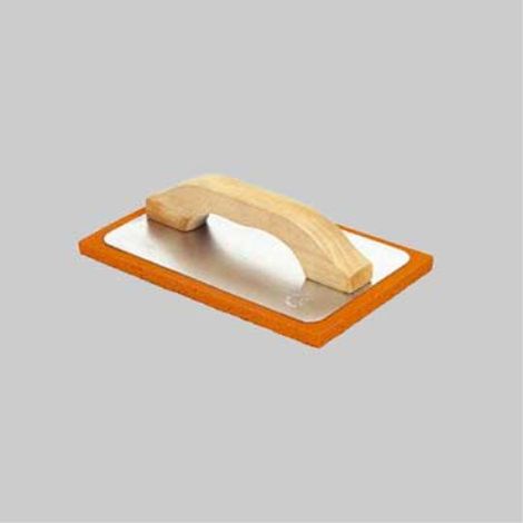 Frattone in gommaspugna levigato 28 28x14 cm - sp. 20 mm - arancio (morbida) MADE IN ITALY (1/2)