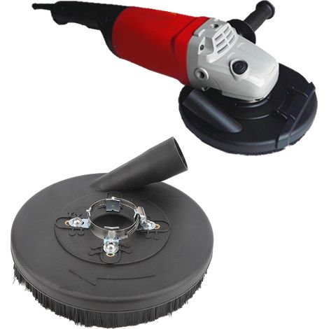 Protection de meulage, carter de protection pour meuleuses d'angle, accessoire d'équipement, durable, aspiration efficace des poussières (1/5)