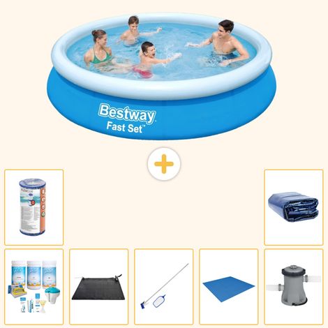 Bestway Bestway Fast Set Ronde - 366x76 cm - 8-pièces  S21388