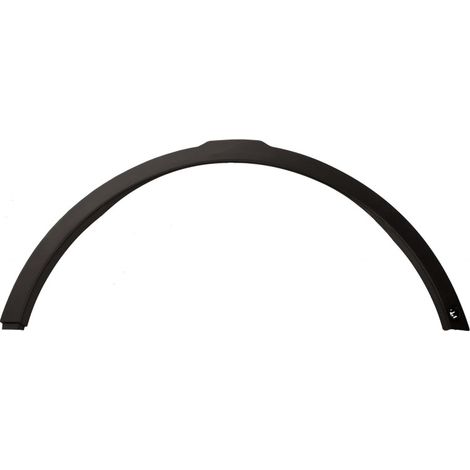 Extension d'aile avant droite noire avec trous radars Land Rover Evoque 1 2011-2019