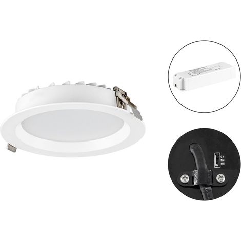 EVN LED-Downlight LN54250125 dimmbar IP54 (1/2)