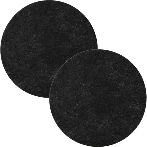 vhbw 2x Aktivkohle-Filter Ersatz für DeLonghi 5512500259 für Fritteuse - 130 mm