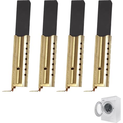 Balais de charbon L94MF7 pour lave-linge, compatibles avec différents modèles de moteurs de lave-linge, pour la réparation des moteurs intermittents et des freins électriques, 5 x 13,5 x 39,6 mm (1/5)