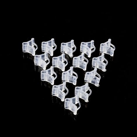 Lot de 100 pinces de greffage spéciales pour plants de tomates et d'aubergines (1/5)